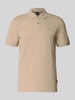 BOSS Koszulka polo o kroju regular fit z czystej bawełny model ‘PALLAS’ Piaskowy