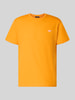 Emporio Armani T-Shirt mit Logo-Patch und Rundhalsausschnitt Orange