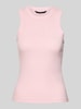 Vero Moda Slim Fit Tank Top aus Baumwoll-Mix Modell 'SMILE CAISA' Rosa