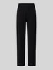 Christian Berg Woman Strickhose aus Viskose-Mix mit elastischem Bund Black