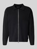 Jack & Jones Premium Strickjacke mit Zweiwege-Reißverschluss Modell 'BRADFORT' Black