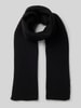 Peuterey Sjaal met kasjmier, model 'ANIS' Zwart