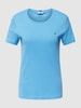 Tommy Hilfiger T-Shirt mit Label-Detail Modell 'CODY' Hellblau