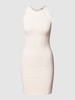 Tommy Jeans Mini-jurk met logostitching, model Roze