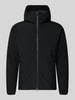 SCANDINAVIAN EDITION Regular Fit Jacke mit Zweiwege-Reißverschluss Modell 'Nimbus' BLACK