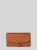 Lauren Ralph Lauren Leren handtas met labelapplicatie, model 'ADAIR' Cognac