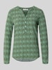 Christian Berg Woman Regular Fit Schlupfbluse aus reiner Viskose Mint
