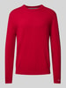 Pepe Jeans Strickpullover mit Rundhalsausschnitt Modell 'Andre' Rot