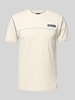 Ellesse T-Shirt mit Label-Detail Offwhite