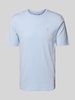Scotch & Soda Longsleeve mit Label-Stitching Hellblau