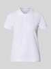 Tom Tailor Regular Fit Poloshirt aus reiner Baumwolle Weiss