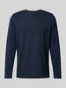 Schiesser Longsleeve mit Rundhalsausschnitt Dunkelblau