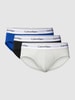 Calvin Klein Underwear Slip mit elastischem Bund im 3er-Pack Royal