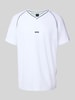 BOSS Green Regular Fit T-Shirt aus reiner Baumwoll Modell 'TEE RETRO TL' Weiss