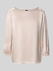 Marc Cain Blusenshirt aus reiner Seide Kitt