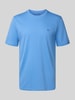 Scotch & Soda T-Shirt mit Logo-Stitching Aqua