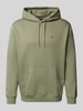 Tommy Jeans Regular Fit Hoodie aus Baumwoll-Mix Oliv