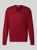 MAERZ Muenchen Pullover van scheerwol  Bordeaux