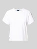 Polo Ralph Lauren T-shirt met logostitching en ronde hals Wit
