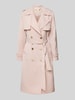 MICHAEL Michael Kors Trenchcoat met strikceintuur, model 'DRAPEY' Roze