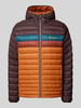 Cotopaxi Gewatteerd jack met labelprint, model 'Fuego' Middenbruin