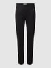 Christian Berg Woman Stoffhose in Velours-Optik Black