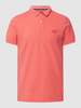 Superdry Poloshirt met logostitching, model 'VINT DESTROY' Roze