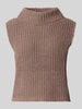 monari regular fit top in brei-look Taupe