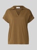 s.Oliver RED LABEL regular fit poloshirt van puur katoen Middenbruin