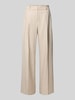 Someday Stoffhose mit Bundfalten Modell 'Catsby' Beige Melange