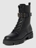 Guess Laarzen met vetersluiting, model 'MADOX' Zwart