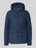 G.I.G.A. DX Kurtka pikowana z kapturem Ciemnoniebieski