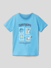 Tom Tailor T-shirt z nadrukowanym motywem Niebieski