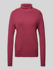 Christian Berg Woman Strickpullover mit Rollkragen Fuchsia Melange