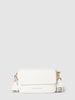 VALENTINO BAGS Schoudertas met labelapplicatie, model 'ZERO' Wit