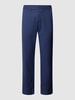 Polo Ralph Lauren Stoffhose aus Leinen-Mix Marineblau