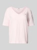 Tommy Hilfiger Regular fit T-shirt van puur katoen Roze
