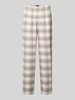 BOSS Regular Fit Pyjama-Hose aus Baumwoll-Viskose-Mix Modell 'HOLIDAY PANTS' Offwhite