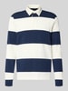 Christian Berg Men Poloshirt aus reiner Baumwolle Marine