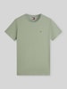 Tommy Jeans męski t-shirt o kroju regular fit z czystej bawełny Trzcinowy