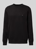 Tommy Hilfiger Sweatshirt mit Logo-Stitching Black