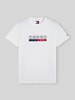 Tommy Jeans Regular Fit T-Shirt aus reiner Baumwolle mit Logo-Print Ecru