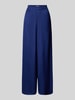 Drykorn Broek met wijde pijpen en elastische band, model 'CEILING' Koningsblauw