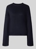 ONLY relaxed fit pullover met ronde hals model 'SIMONI' Marineblauw
