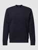 Paul & Shark Sweatshirt met labelmotief Marineblauw