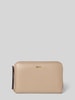 Abro Portemonnee met labeldetail Taupe