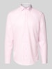 SEIDENSTICKER Koszula biznesowa o kroju slim fit z listwą guzikową Różowawy