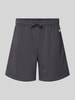 CHAMPION Relaxed Fit Sweatshorts mit Logo-Badge Modell 'Sustainable' Anthrazit