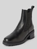 Tamaris Chelseas aus echtem Rindsleder Black