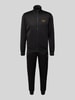 EA7 Emporio Armani Trainingsanzug mit Label-Print Black